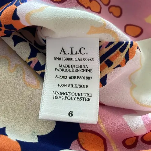 ALC Frank A.L.C. Courtney Silk Mini Dress NWT