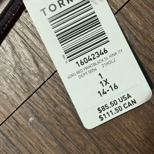 Torrid NWT  Jumpsuit - Red & Black Sleeveless Halter Neck Size 1X - Image 8