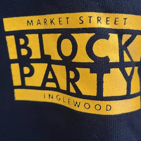 Madhappy  Hoodie Block Party Insecure Inglewood Black‎ Sweatshirt XS