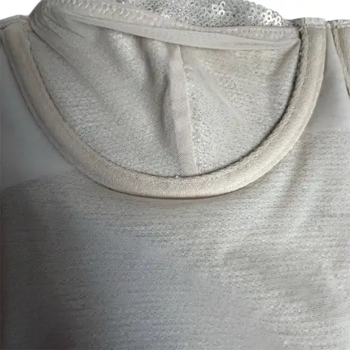 ZARA  Women's Gold Sequin Corset Crop Top Blouse Size S Party Wear