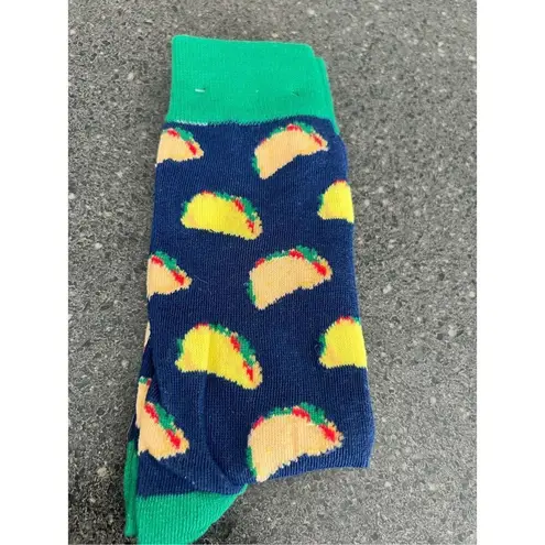 Taco Printed Socks New Men Novelty Dad Gift Size 6