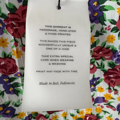 Faithfull the Brand Emilia Midi Dress in Lumina Floral Print grandmacore ruffle