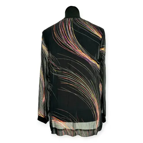 ALLSAINTS | Women's Small | Ada Streamline Sheer Long Sleeve Pullover Top & Cami