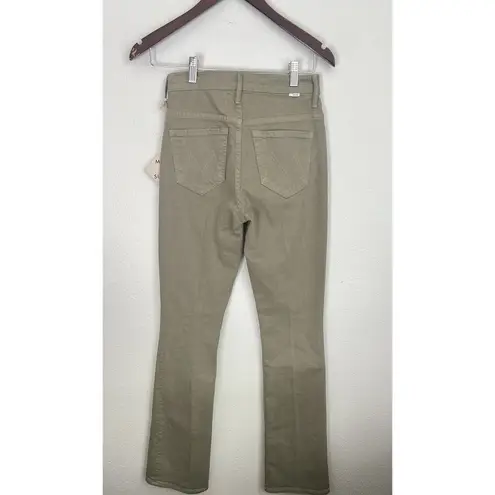 Mother Superior Jeans Mermaid Green The Insider Hover Devil May Care High Rise Size 24