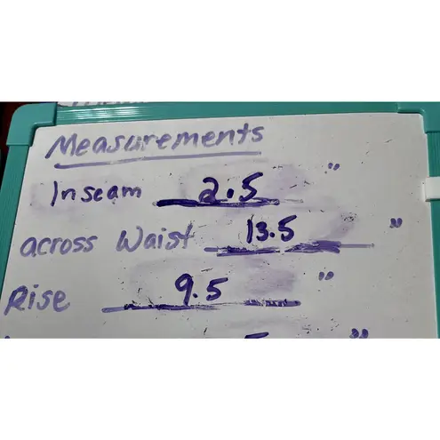 REWASH  Jean Shorts Juniors 5/27 denim Patchwork High Rise cut off distressed