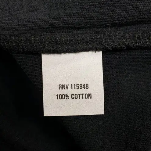 Joan Vass Zip Jacket Pitch Black Size 3 (Women's XL) NEW