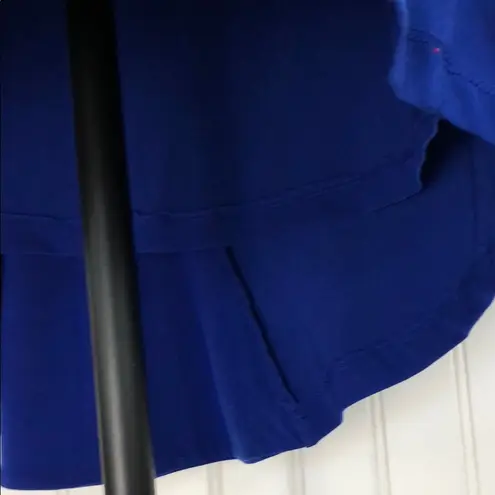 Valerie Bertinelli Blue Asymmetrical Dress