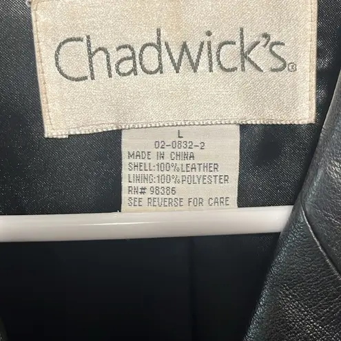 Chadwick's VTG 100% Leather jacket