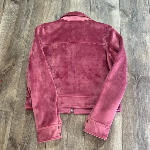 Nine West NWT  Velvet Pink Jacket