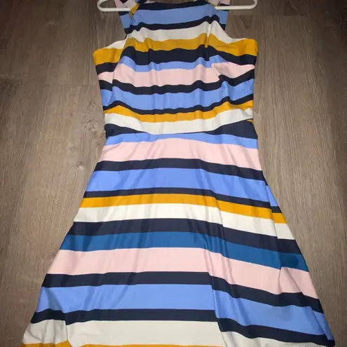 Iz Byer  Halter Above The Knee Striped dress size XL (junior)