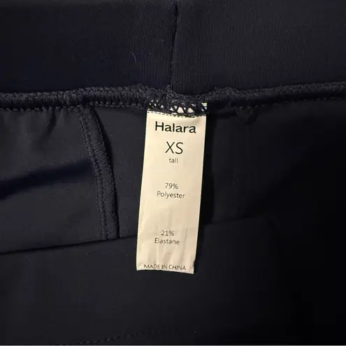 Halara XS Tall Navy Wide Leg Pants 02857107 | High Rise Stretch Dress Trousers