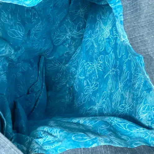 Miss Peony “ Sydney “ Blue and White Tote