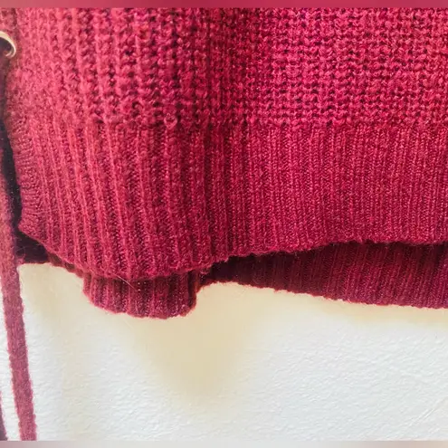 knee length dress wine color is a little thick fabric size XL Red