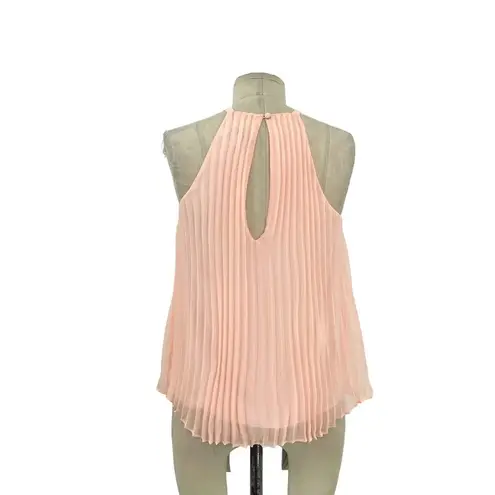 Likely Chester Pleated Sleeveless Top in Pale Pink Size 0