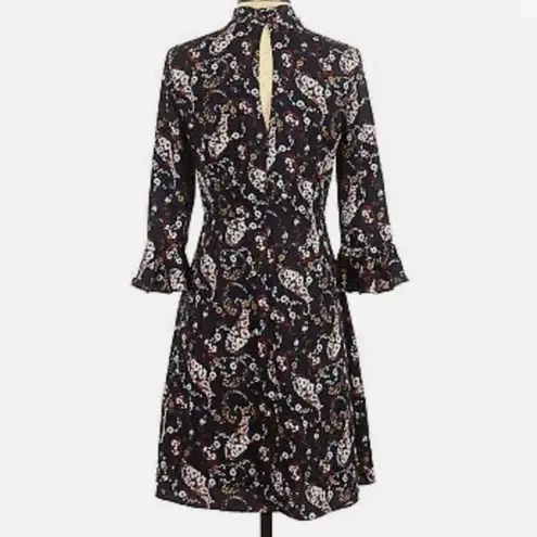Slate + Willow SLATE WILLOW FLORAL POLLACK RENT RUNWAY PAISLEY BELL SLEEVE COTTAGECORE DRESS