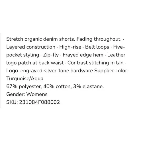 Hugo Boss Hugo Gailey Jean Shorts Women’s Size 27 Blue Denim Fray Hem 5 Pocket Lightwash