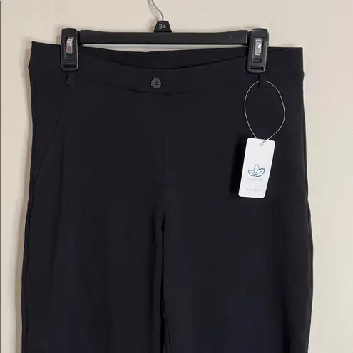 Yogipace Stretch Black Flare leg Yoga Dress Pants size 25