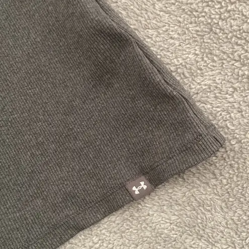 Under Armour LN  Fitted Heat Gear Gray Women's Size S UA Workout Tank Top