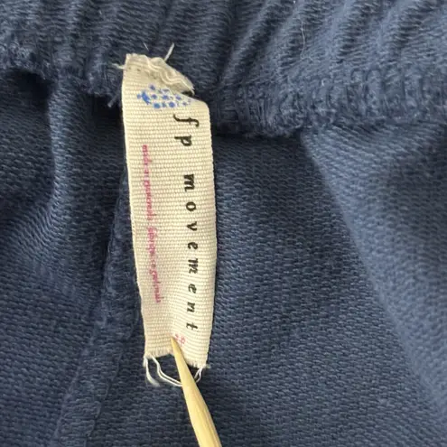 Free People  Pants Womens Small Blue Sunny Skinny‎ Sweat Casual Lounge Athleisure