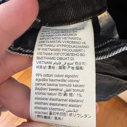 Calvin Klein Jeans Calvin Klein Jeans Black Denim Overalls Dress Mini Size XS