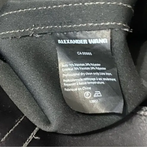 Alexander Wang Women’s Size 4 Black Reverse Side Sleeveless Tank Top