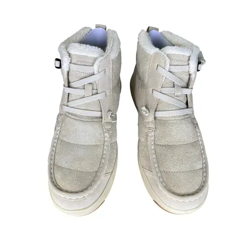 Stio Colter Chukka Insulated Waterproof Suede Boots Faded Oak Size 11