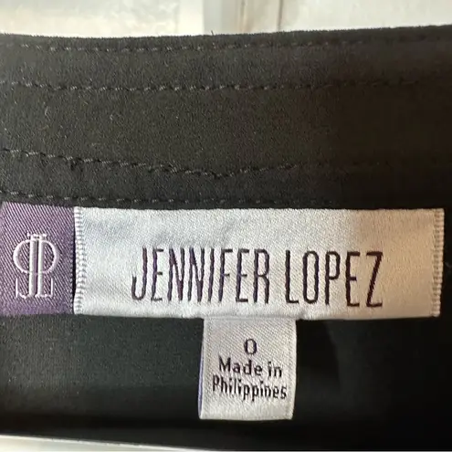 Jennifer Lopez  Black Long Sleeve Romper