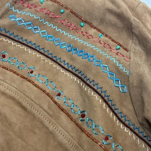 Double D Ranch Loraine beaded suede jacket. Absolutely beautiful condition. Size M