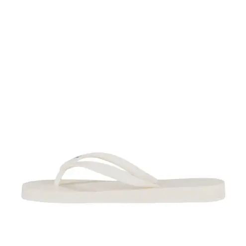 Balenciaga Thong Sandal in White & Black 38 With Box Womens Flip Flops