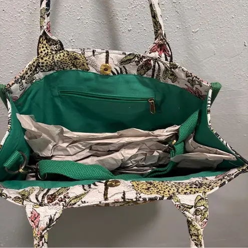 VIRAL America & Beyond Safari Beaded Tote Bag