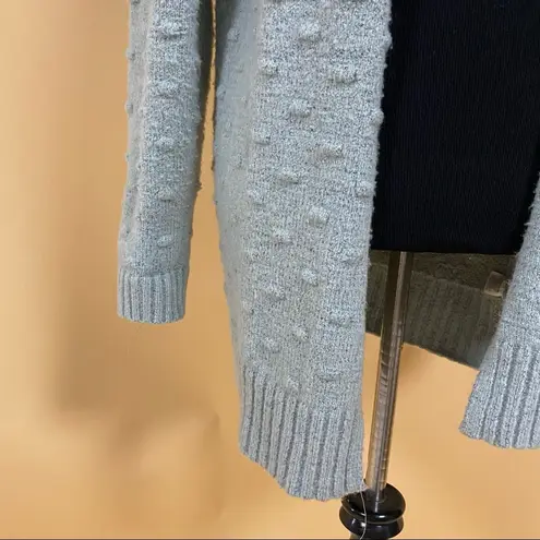 Love by Design Sage Green Open Front Knit Cardigan Sweater Size L