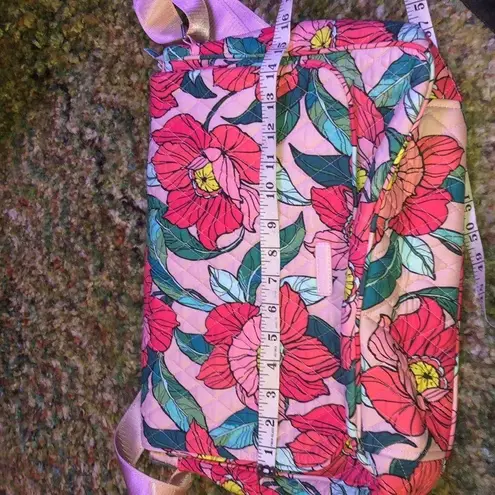 Vera Bradley Large  andi laptop bag floral print vintage cross body bag pockets‌