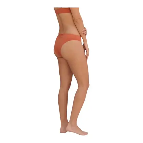 ANDIE NWT The Symi Sustainable High Leg Cut Low Rise Bikini Bottom Cedar XXL