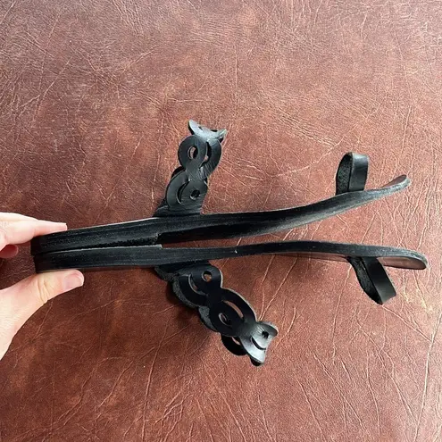 Ancient Greek Sandals Black Sandal Size 11