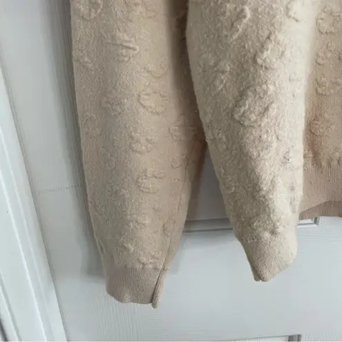 Kerisma Textured Cream Sweater Size S / M neutral capsule light academia chic