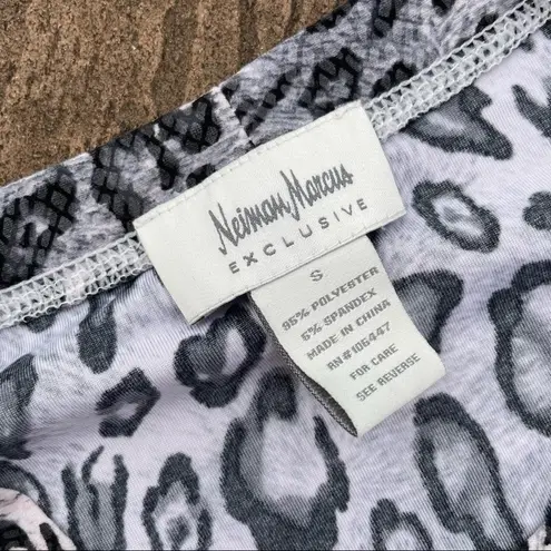 Neiman Marcus Exclusive Leopard Print T-Shirt