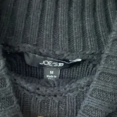 joe's jeans Joe’s Jeans The Harley Ruffle Sweater Meteorite Wool Cotton Pullover Jumper