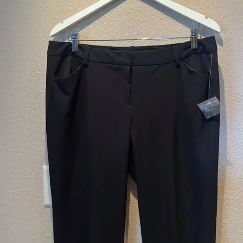 Mixit New Women’s Black Slacks Pants Trousers Size 12P Petite NWT