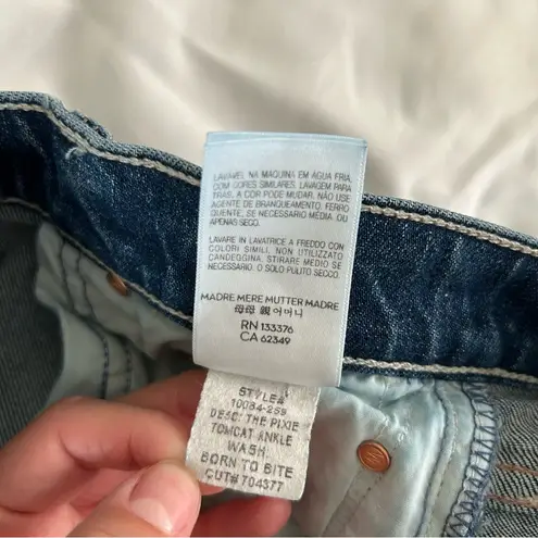 Mother Superior The Pixie Tomcat Ankle jeans Born To Bite 25 Blue