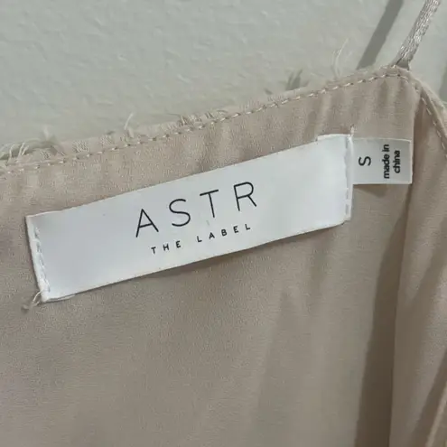 ASTR The Label Livia Eyelash Mini Dress Sz S