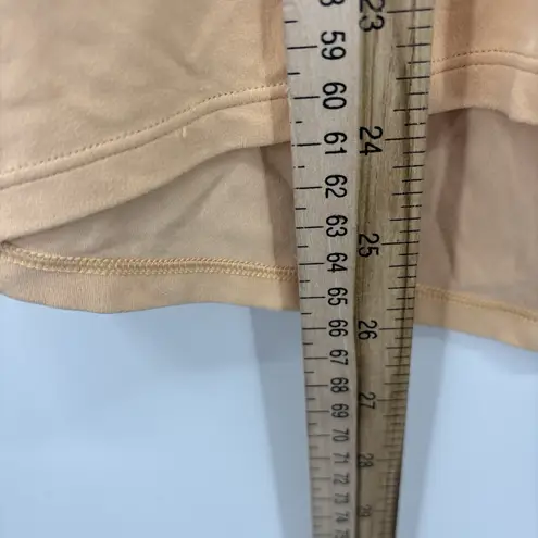 Lululemon  Back In Action Organic Cotton Peach T-Shirt Women's Size 16/18 No Tag - Image 5