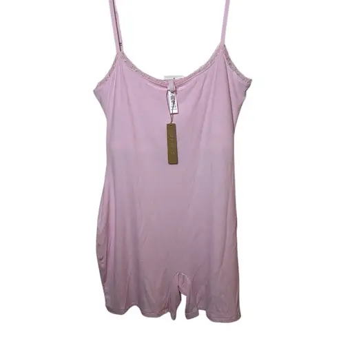 SKIMS Soft Lounge Lace Cherry Blossom One Piece Size X-Large New