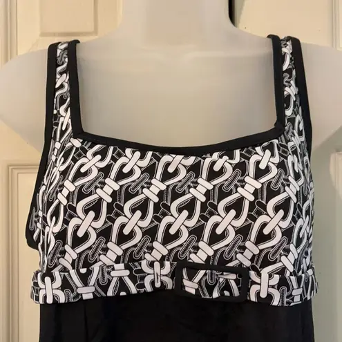 It Figures Swim Dress Built In Bra Tummy Panel 10T Size undefined