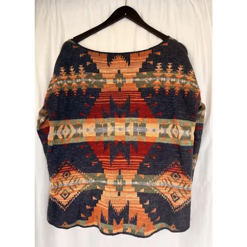 Denim & Supply Ralph Lauren Ralph Lauren Denim & Supply Southwest Aztec Navajo Cropped Knit Sweater Medium