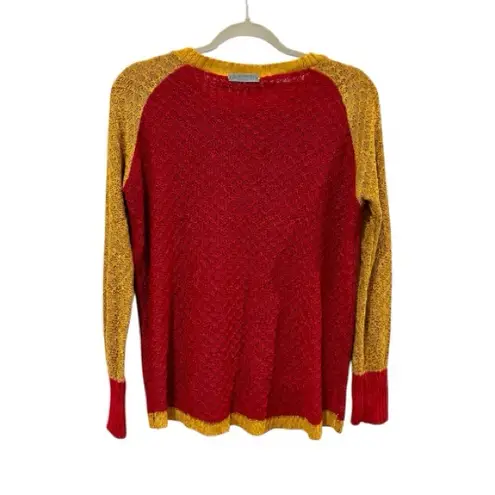 ELHOFFER Design, Lion Harry Potter Gryffindor Novelty Red Knit Sweater Medium