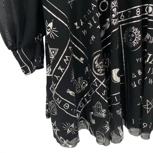 Blackmilk  Ouija Romance Dress Goth Witchy New