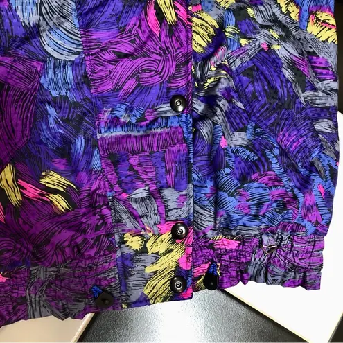 Obermeyer Vintage 80s 90s Renoir Ski Snowboard Jacket Coat Statement Colorful 6