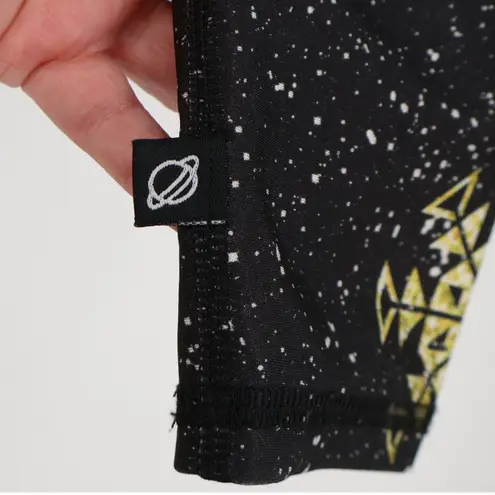 Terez Snowflake Performance Leggings Athleisure Yoga Dance Running USA Size S