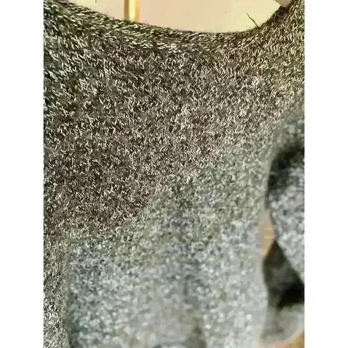 Handmade Wool Mohair Blend Sweater Granola Girl VTG Cozycore Cottagecore Folk Gray