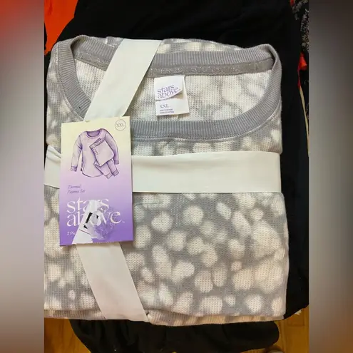 Stars Above Thermal pajama set